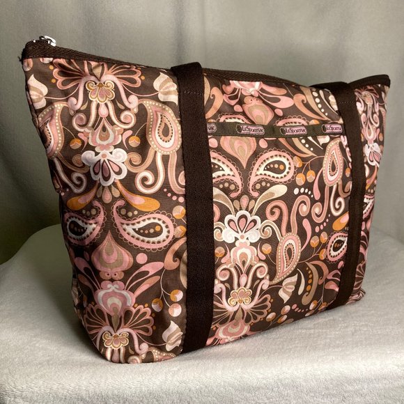 LeSportsac Paisley Zip-Top Tote - CHANDELIER - Picture 3 of 15